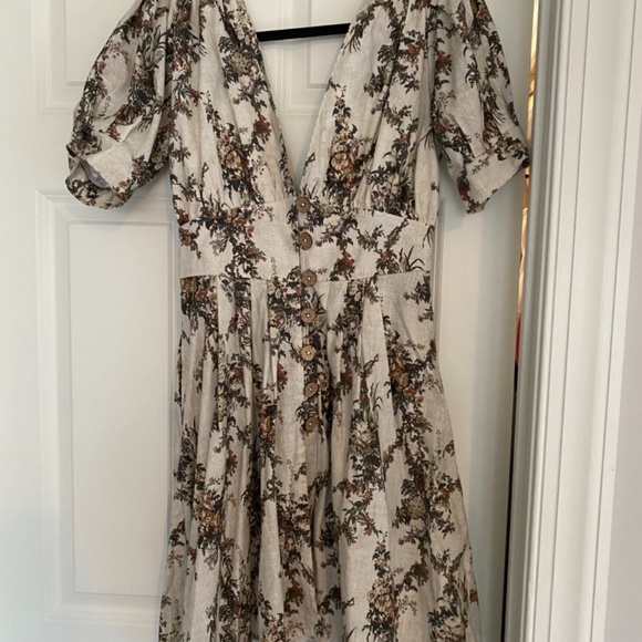 NWT Agua Bendita Menta Papier Sundress with Bow Back - Picture 5 of 8